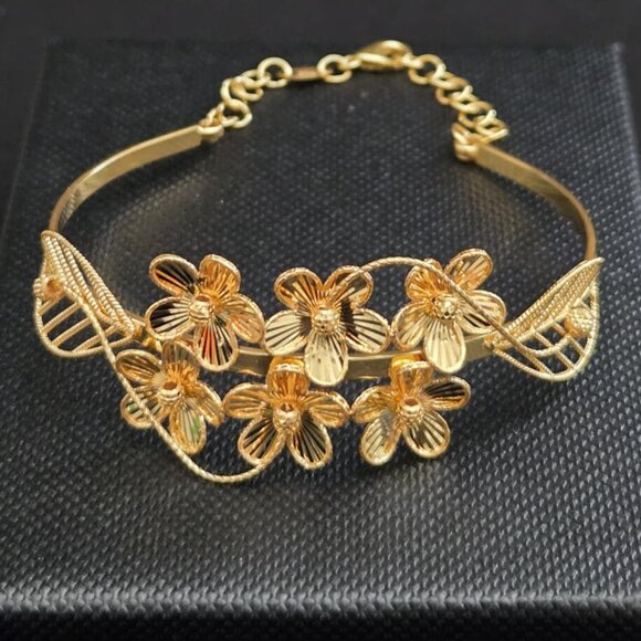 Gold bracelet 22K for small wrist Part 1 of 2 - Picture 1 of 13